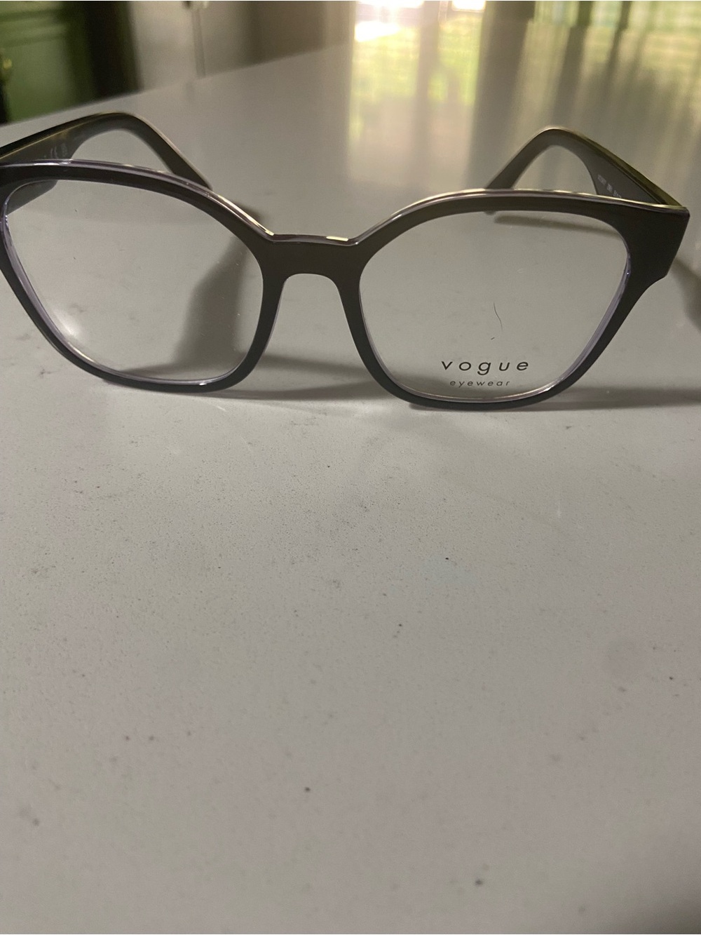Vogue Women's Black Frame Clear Lens Eyeglasses new without tags frames only